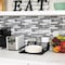 Mind Reader Network Collection Utensil, Napkin and Plate Countertop Organizer, 11.5 x 14.75 x 5.5, Metal, Black PSNAMESH-BLK - alternate 2